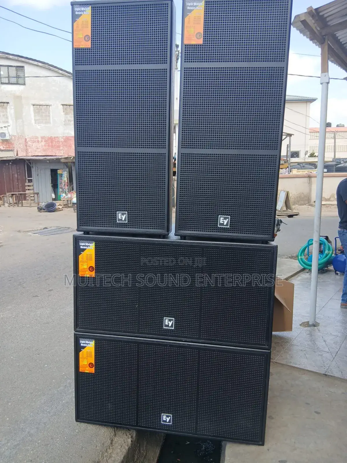 Ev Set of Sprining Speaker