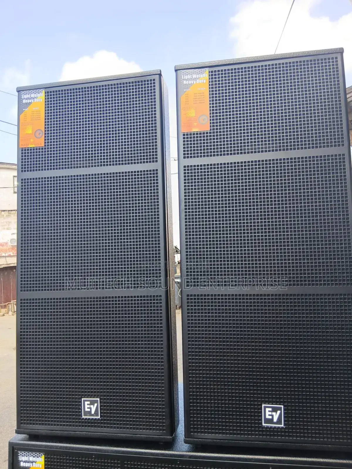 Ev Set of Sprining Speaker