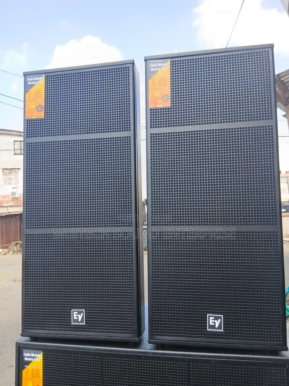 Ev Set of Sprining Speaker