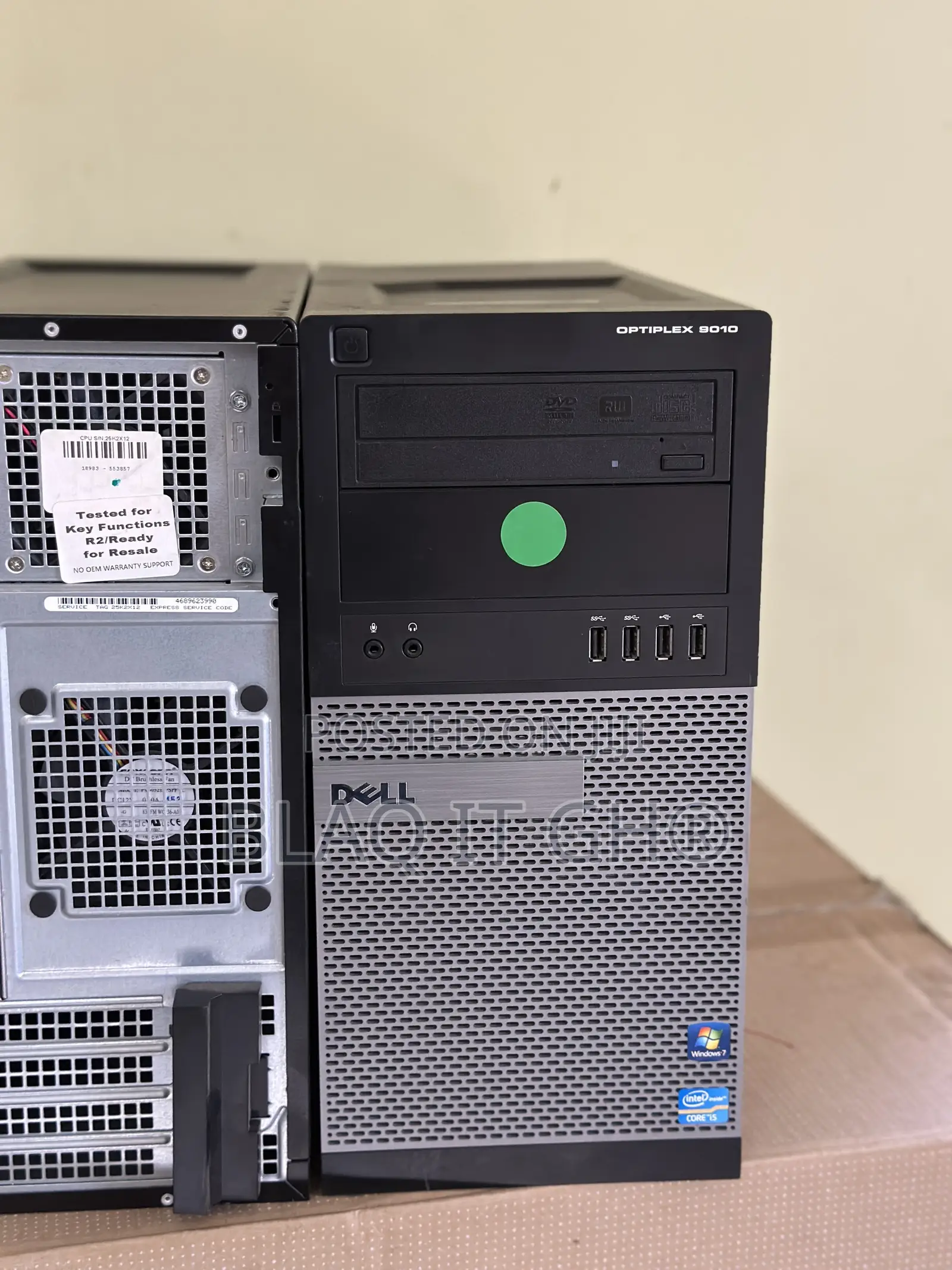 Dell Optiplex 7010 Tower Plus 8GB Intel Core I7 HDD 500GB