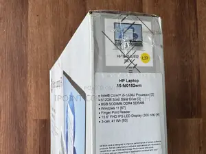 New Laptop HP 15 8GB Intel Core I5 SSD 512GB