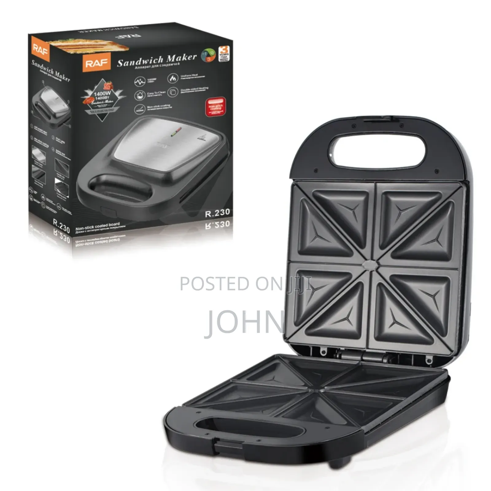 Raf 8 Slice Sandwich Maker