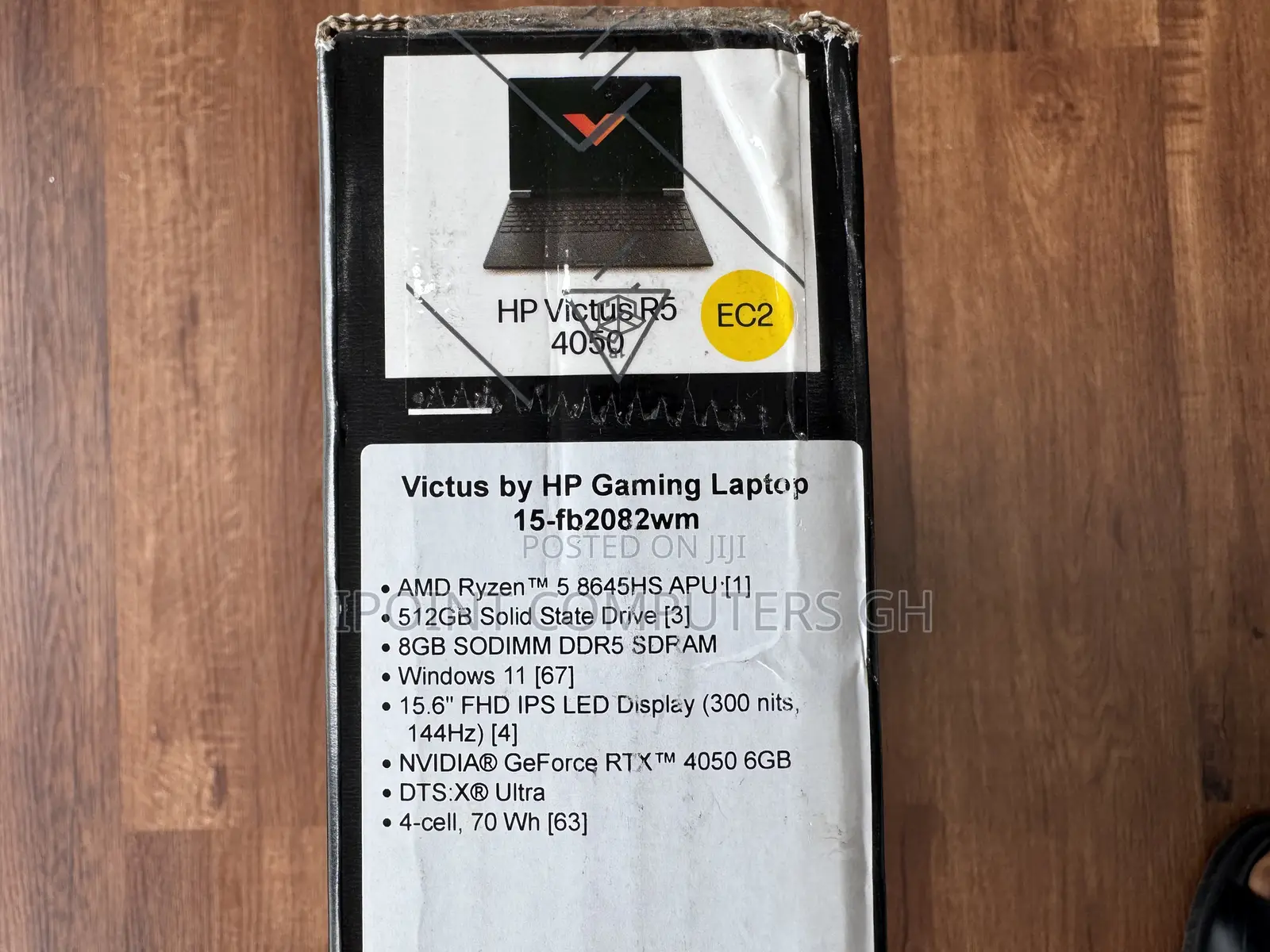 New Laptop HP Victus 15 16GB AMD Ryzen 5 SSD 512GB