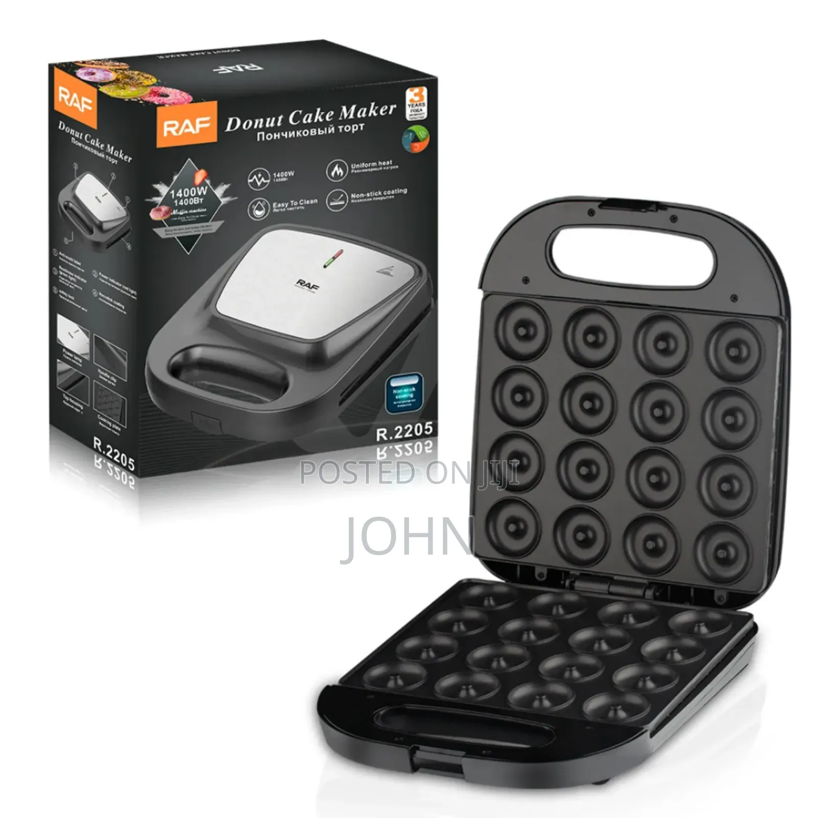 Raf 16 Holes Donut Maker