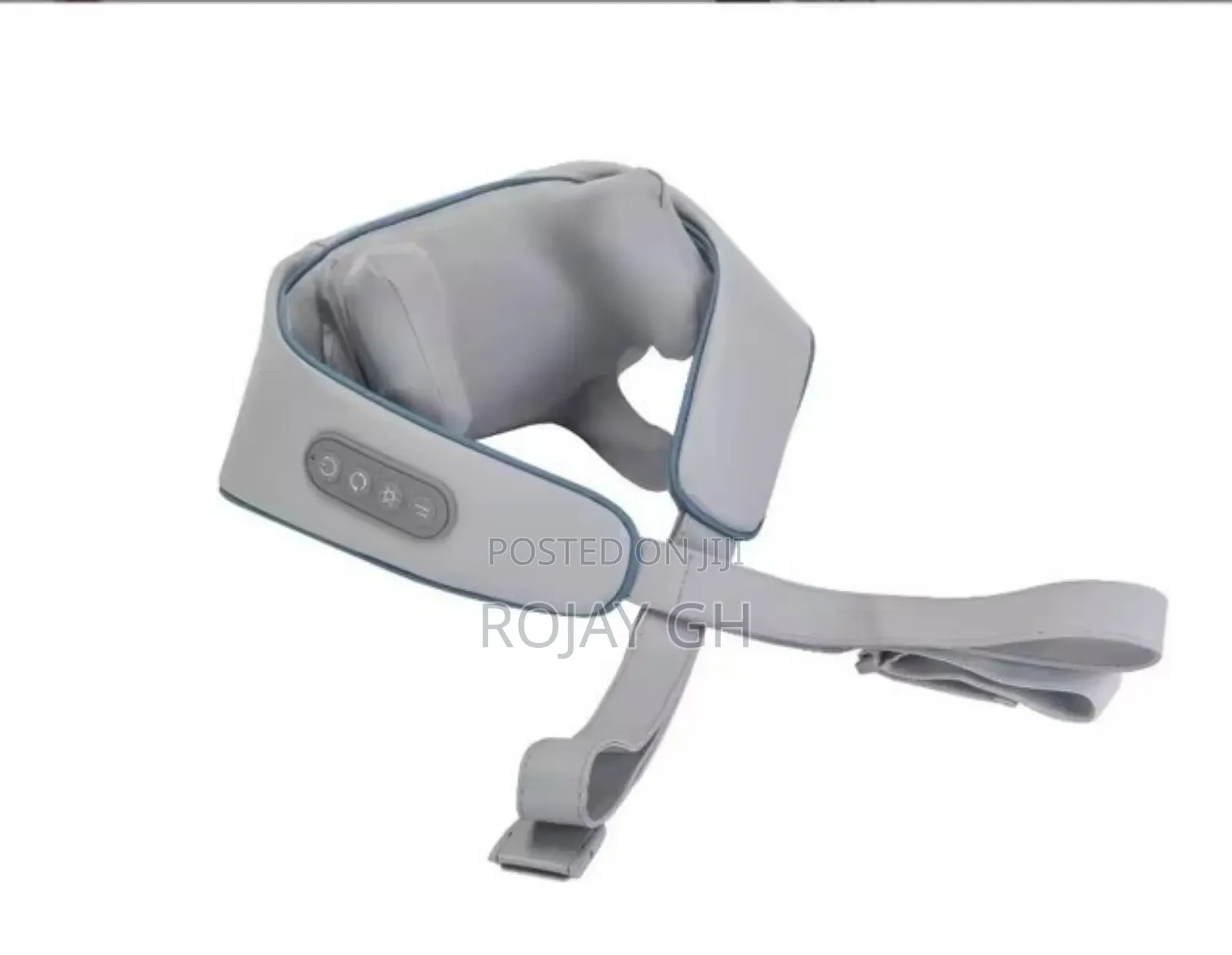Rechargeable Neck Shoulder Massager With Heat Relax - Grey