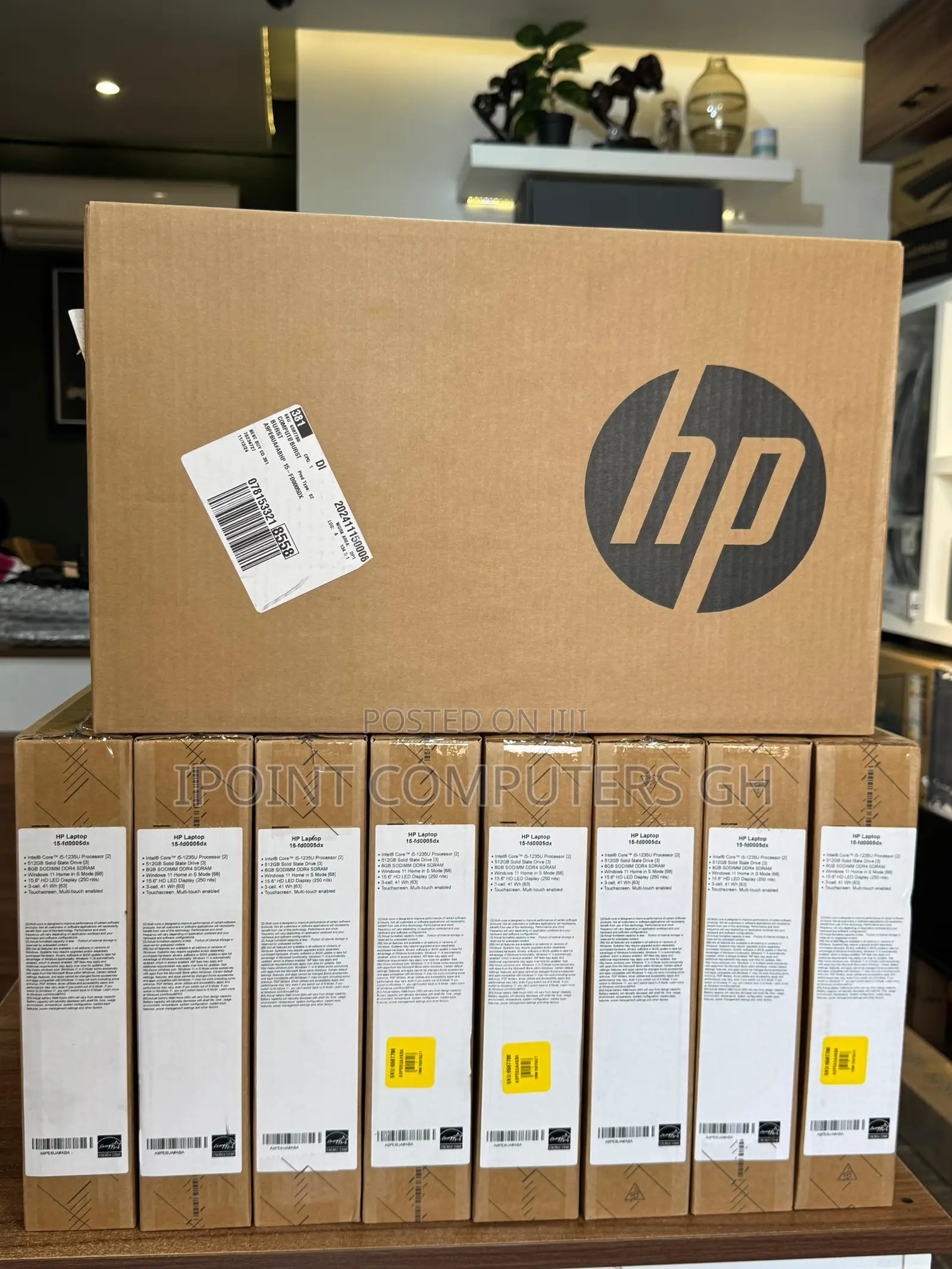 New Laptop HP 15 8GB Intel Core I5 SSD 512GB
