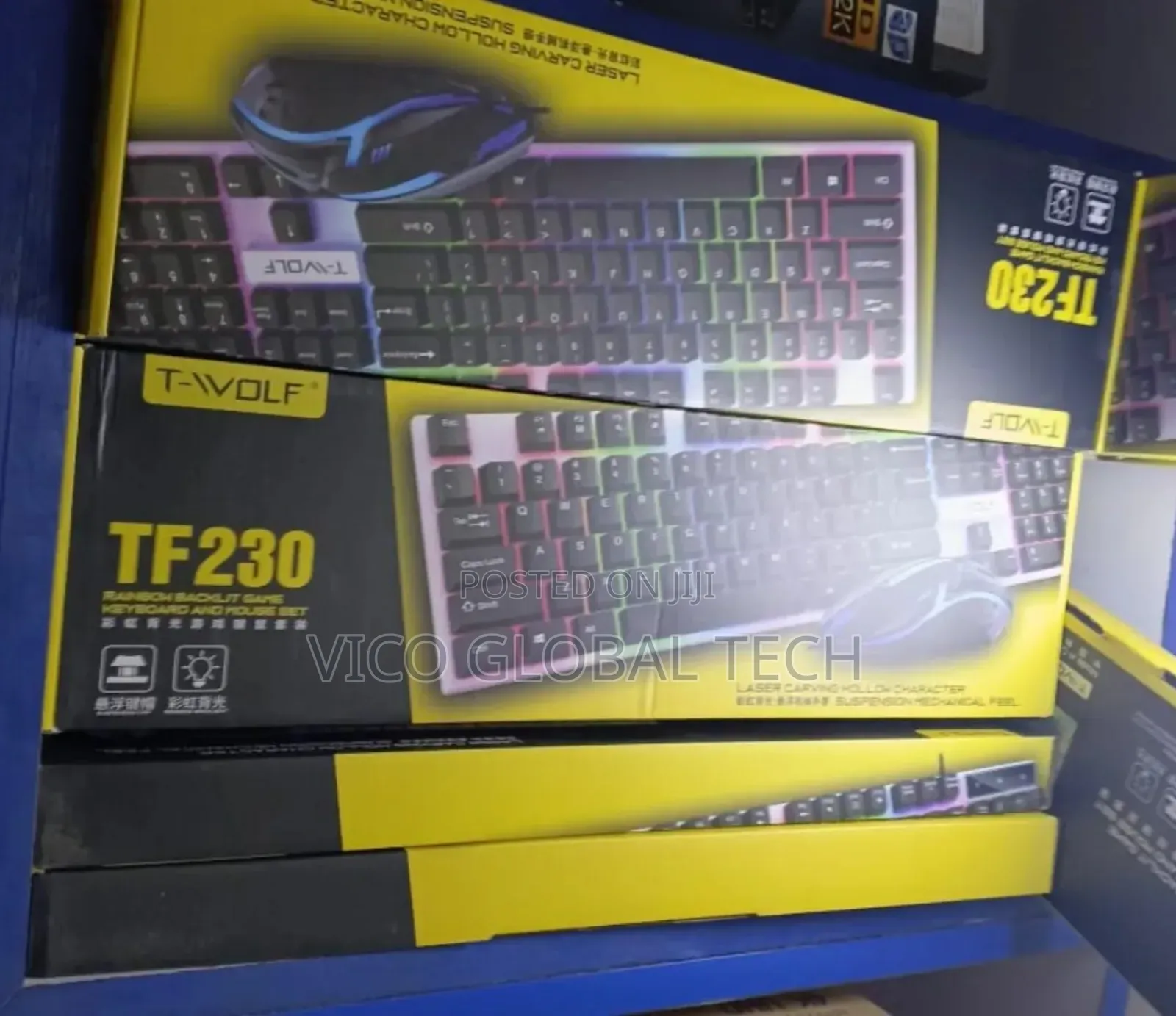 T-Wolf Tf230 Gaming Keyboard and Mouse