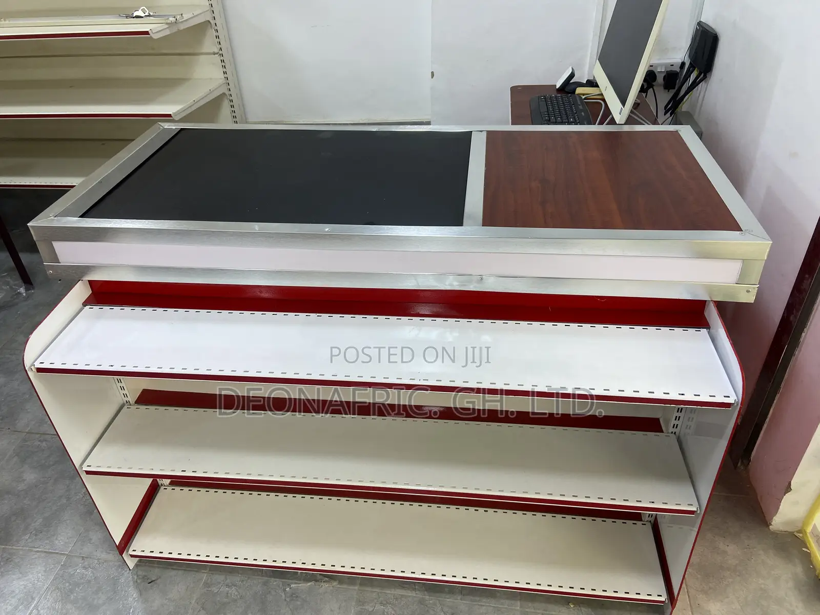 Supermarket Counter or Cash Desk