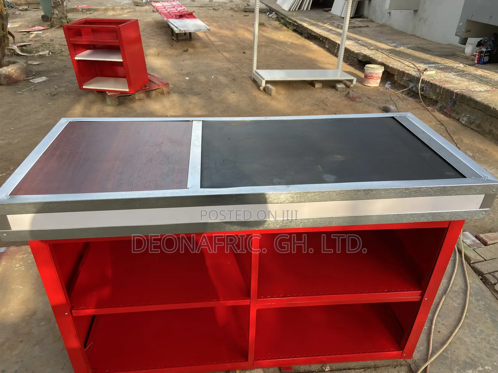 Supermarket Counter or Cash Desk