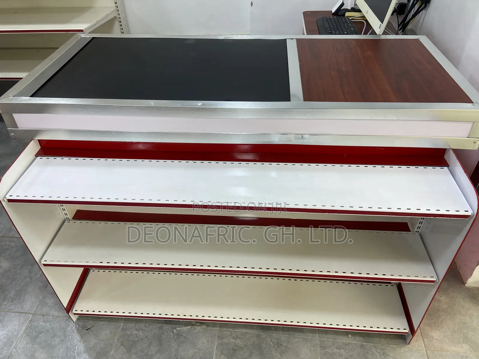 Supermarket Counter or Cash Desk
