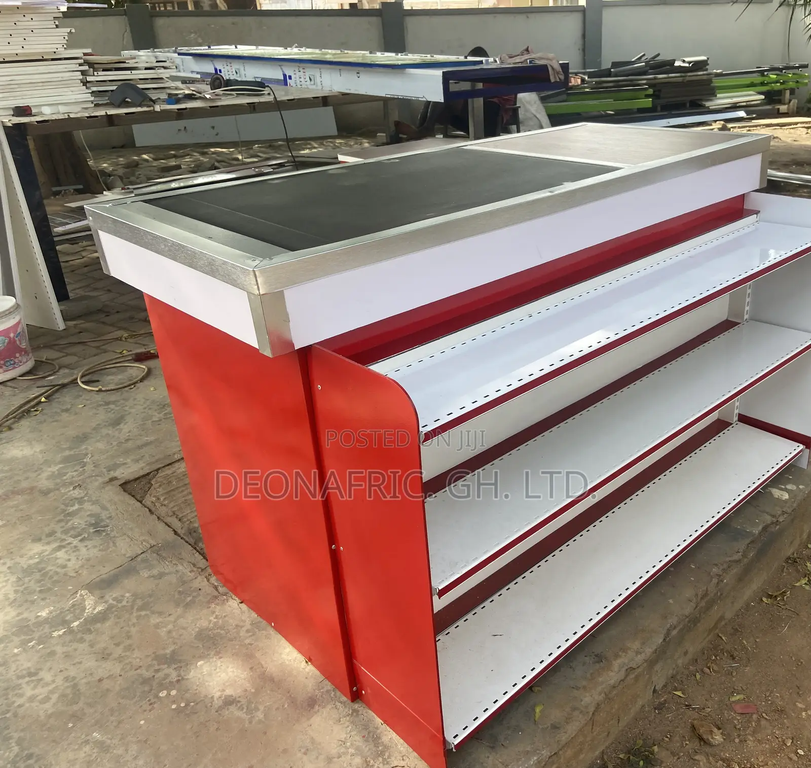 Supermarket Counter or Cash Desk