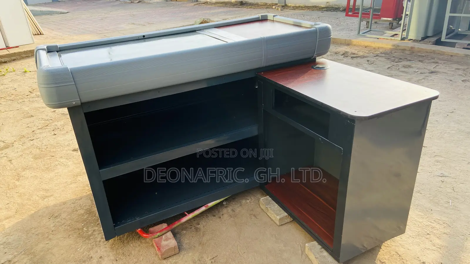Supermarket Counter or Cash Desk
