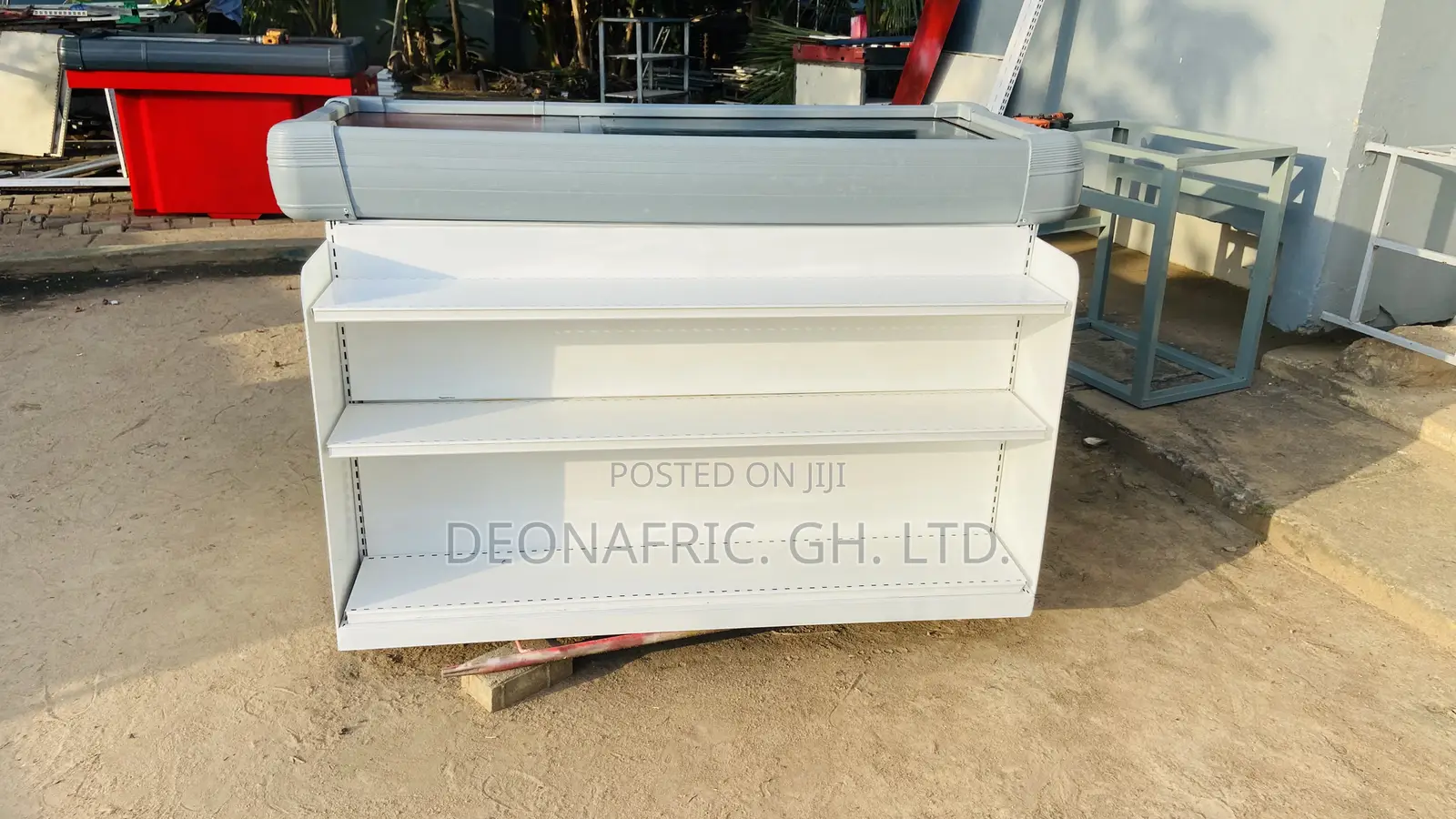 Supermarket Counter or Cash Desk