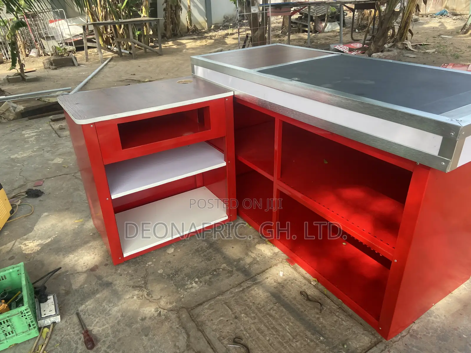Supermarket Counter or Cash Desk