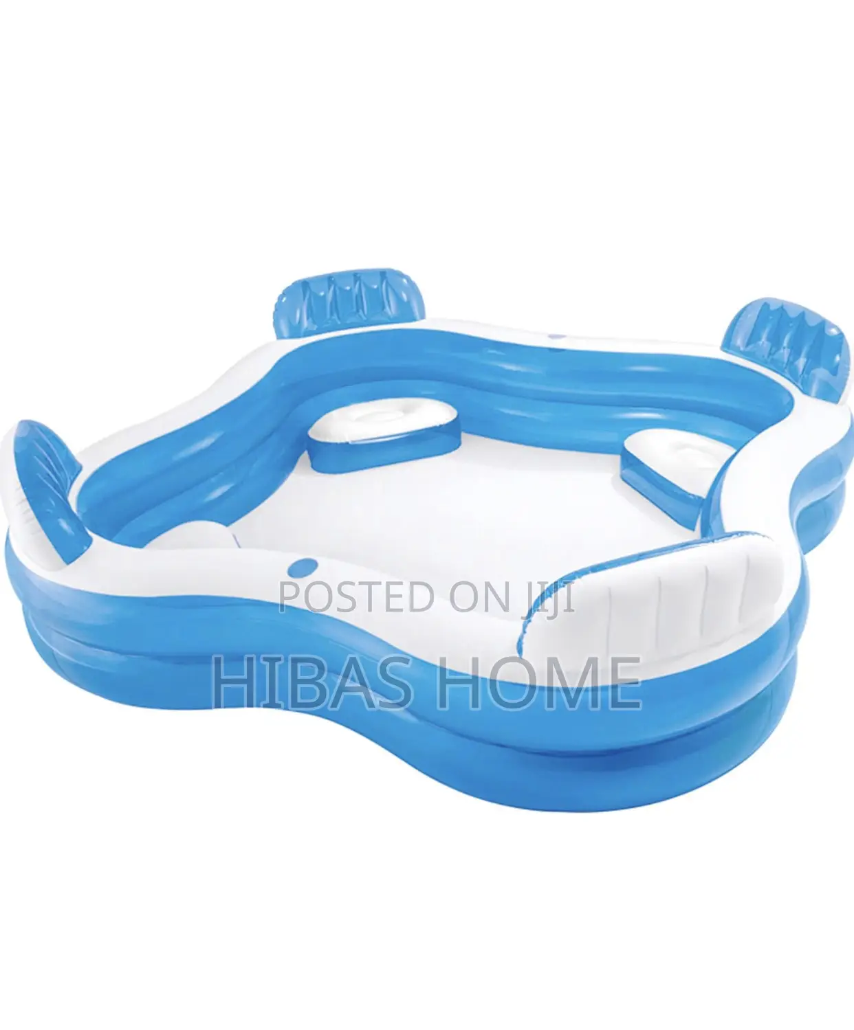 Intex Swim Center Family Lounge Pool (991ltrs)(229x229x66cm)