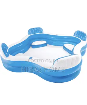 Intex Swim Center Family Lounge Pool (991ltrs)(229x229x66cm)