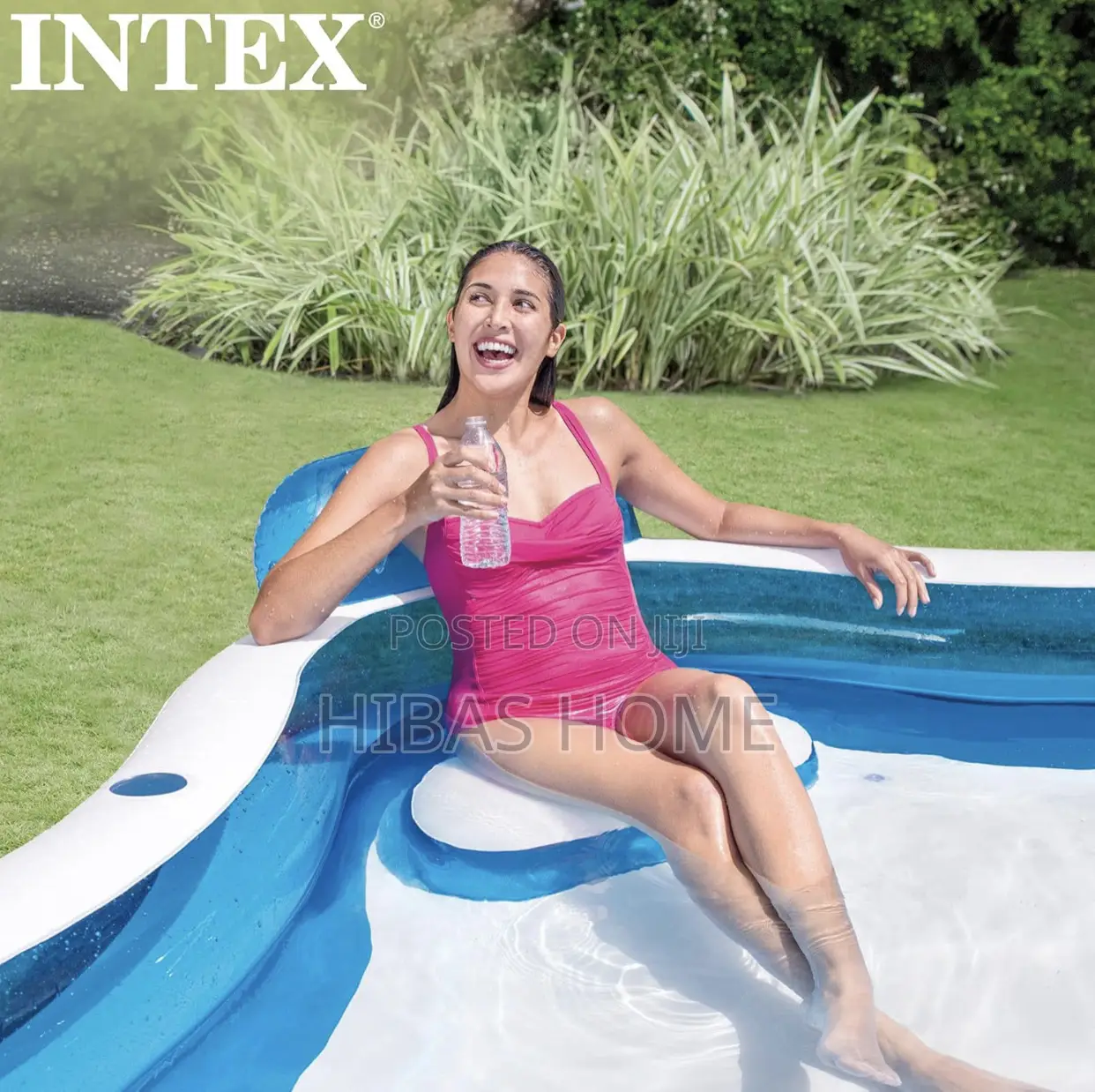 Intex Swim Center Family Lounge Pool (991ltrs)(229x229x66cm)