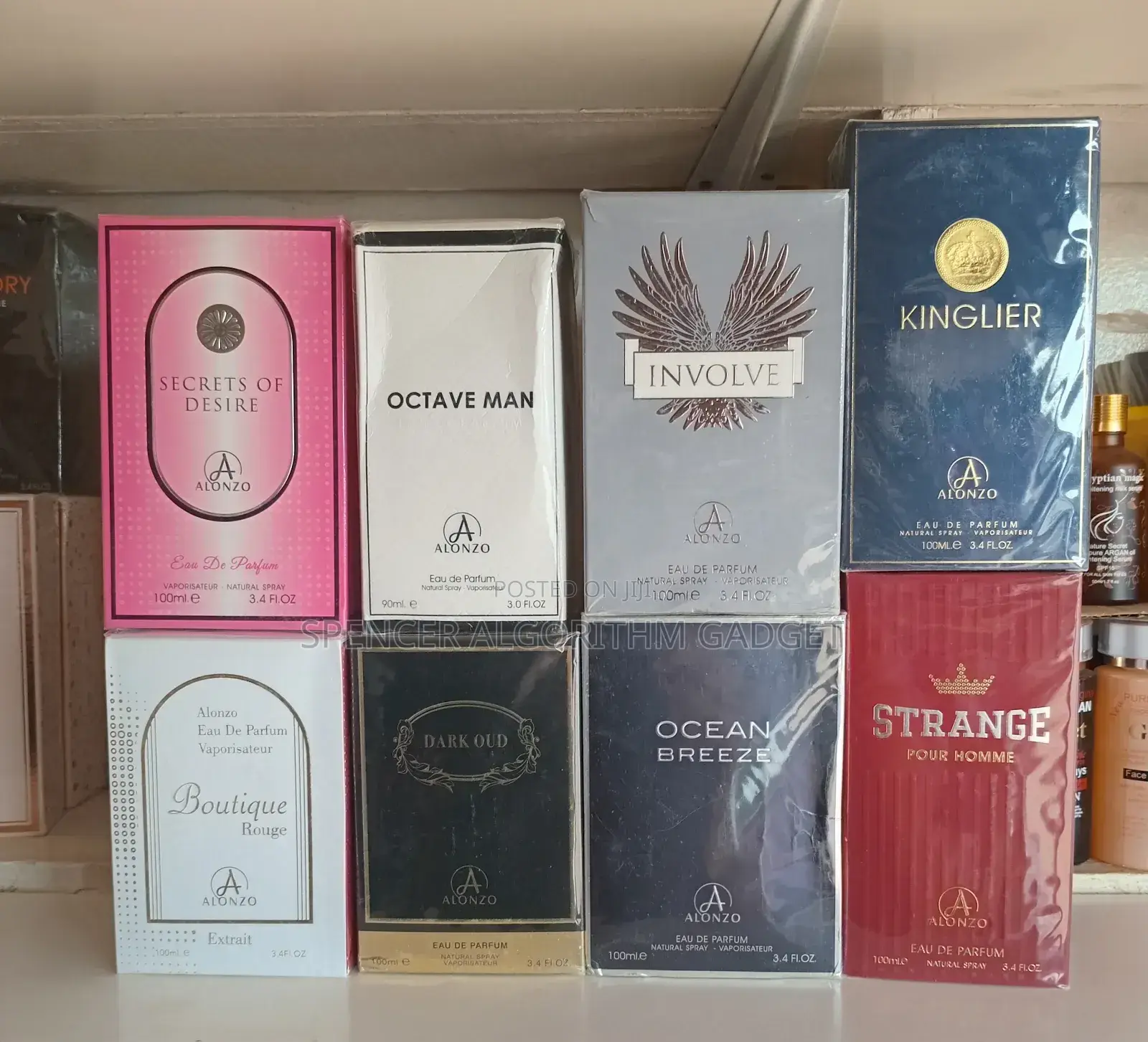 Alonzo Perfumes(170gh for Each)