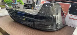 Lexus Lx570 Smoke Black Led Tail Lights 2016-2021