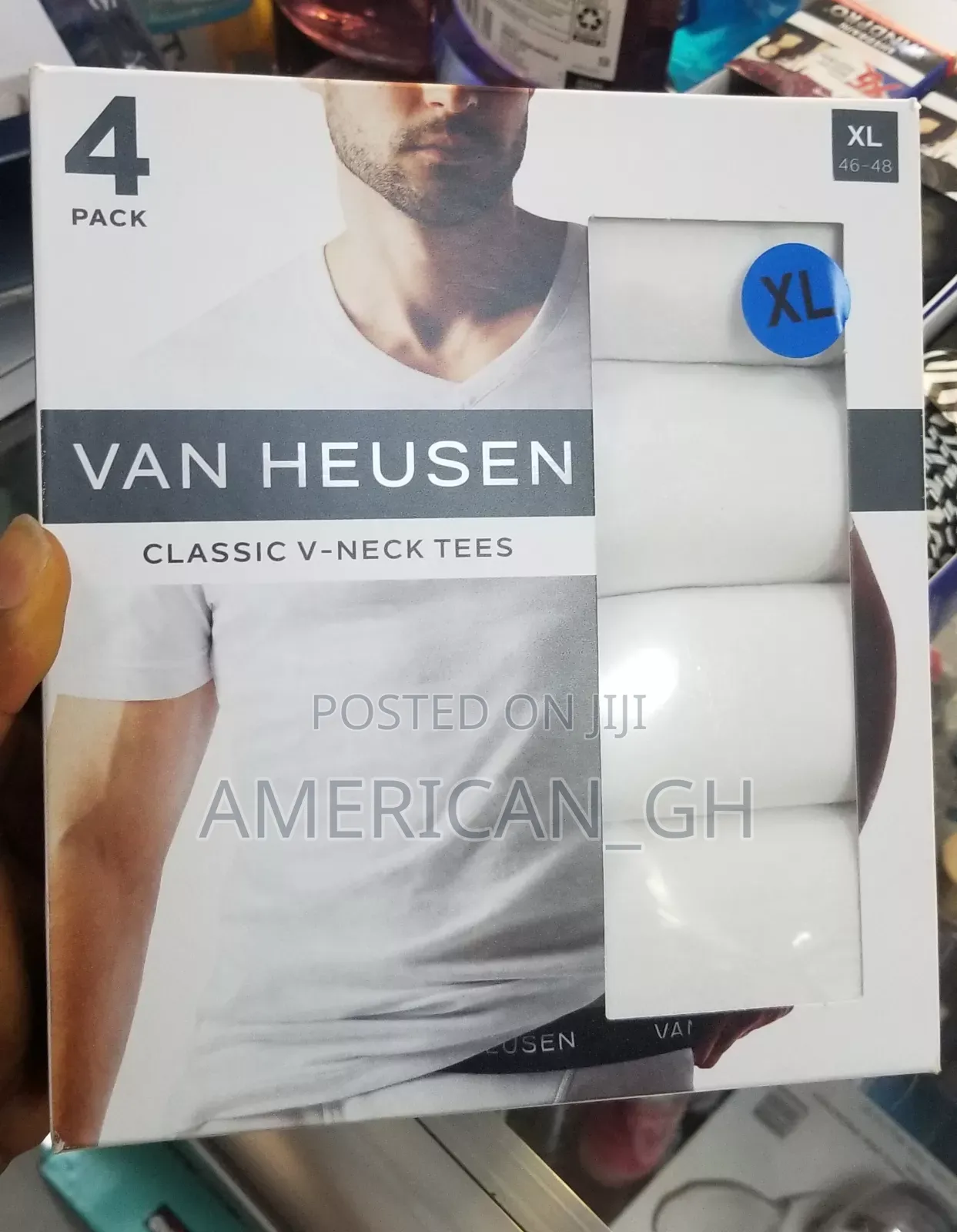Van Heusen v Neck, M/Xl