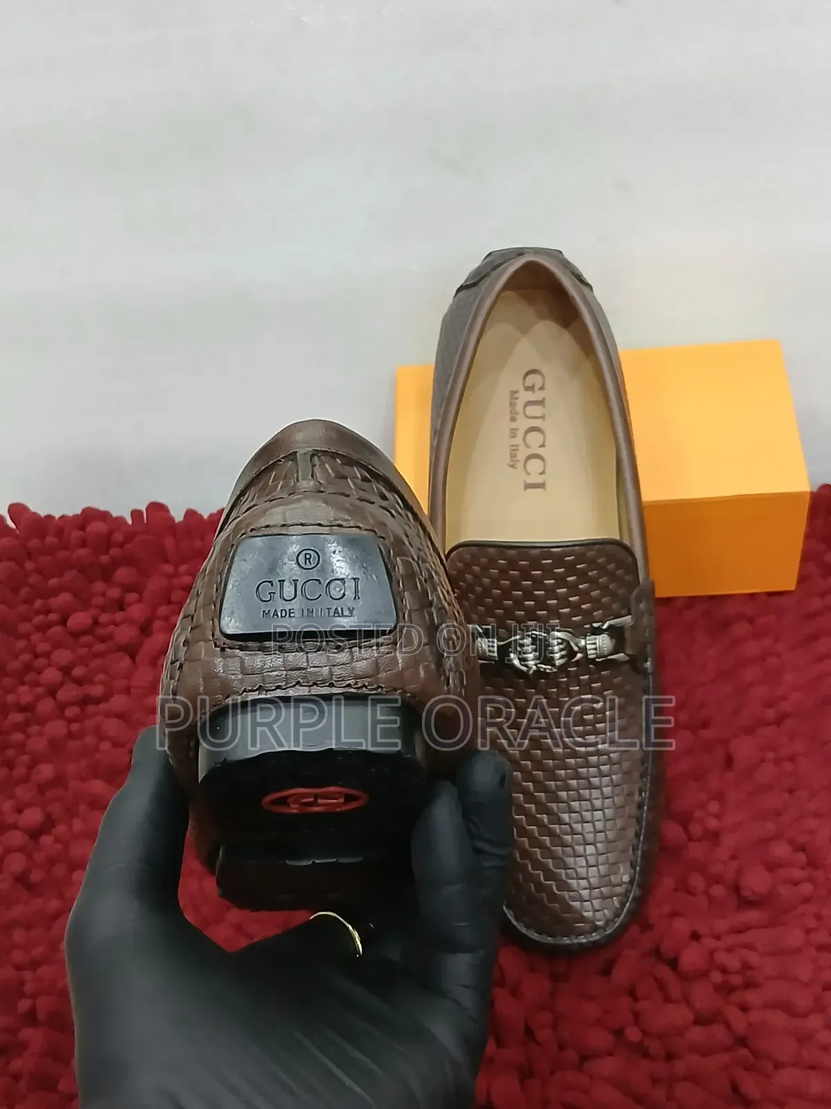 Gucci Leather Loafers for Men
