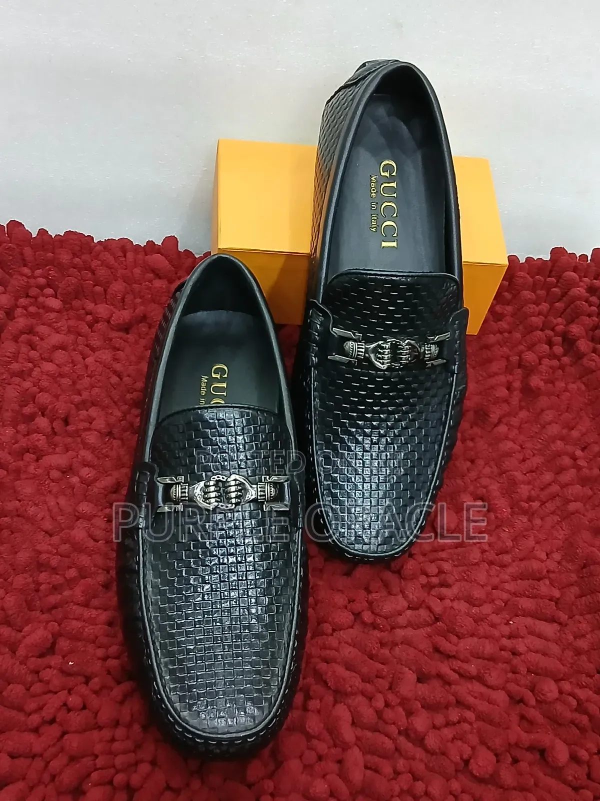 Timeless Gucci Elegant Black Formal Loafers for Men