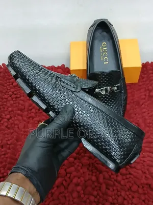 Timeless Gucci Elegant Black Formal Loafers for Men