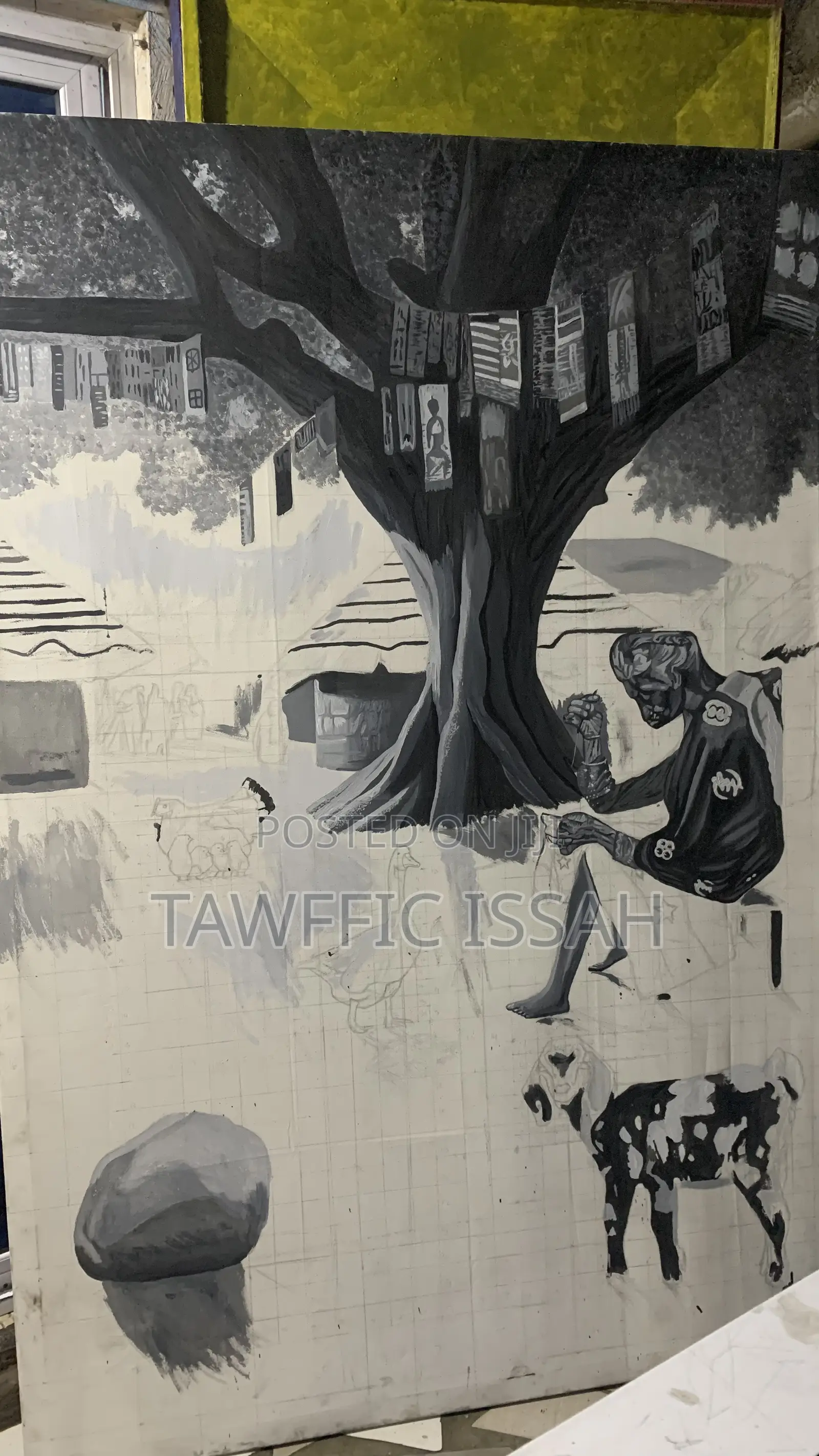 Mural, Canvas Painting, Wall Painting, Wall Designing