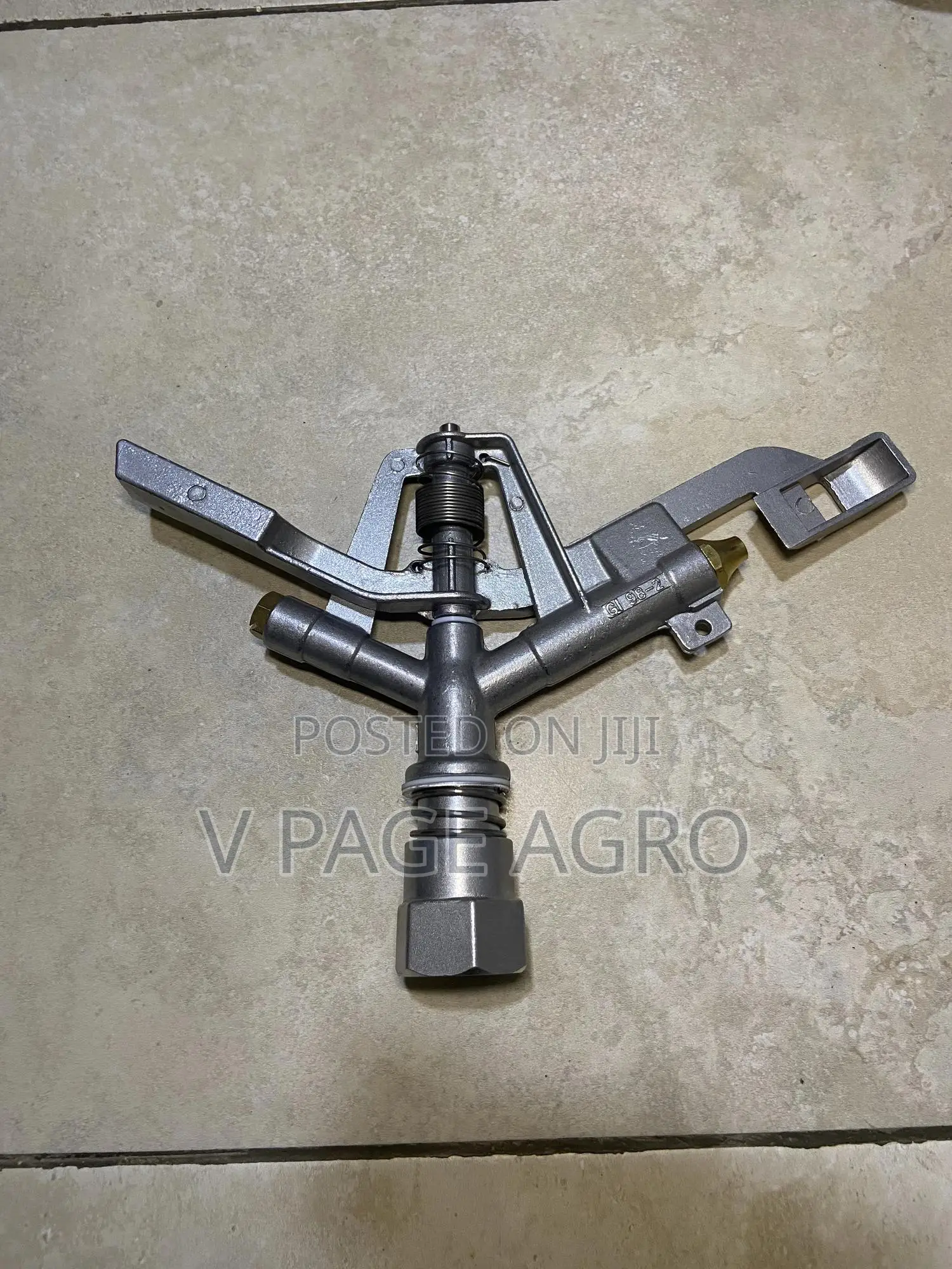 High Pressure Chrome Impact Sprinkler