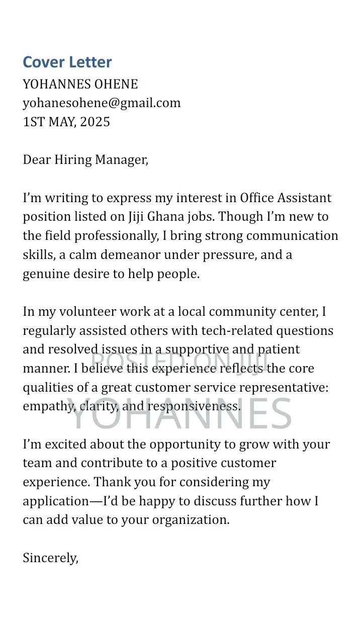 Office Assistant