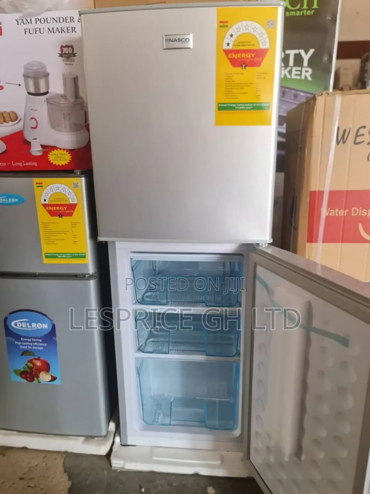 Nasco Bottom Freezer Fridge -116l Capacity!