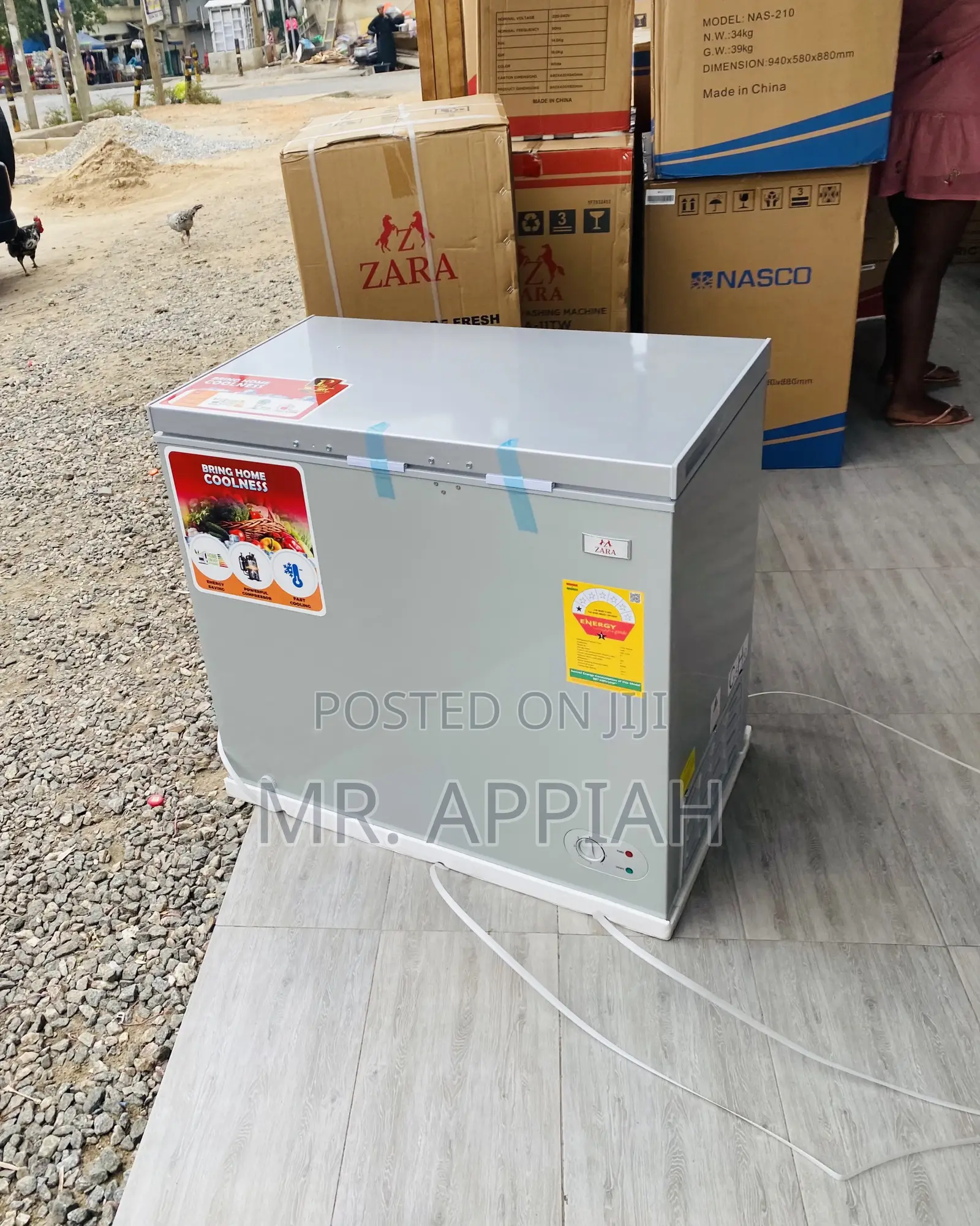 Well Built Zara Single Door Chest Freezer(300) 