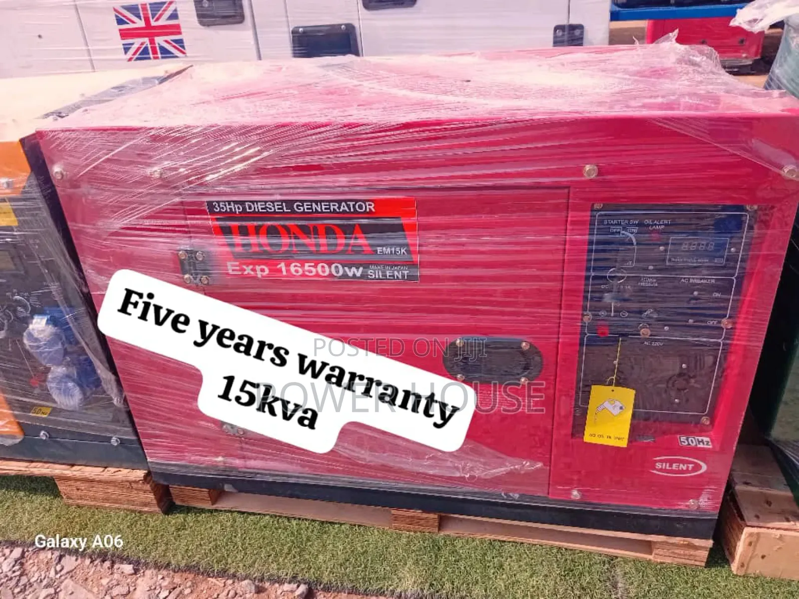 Commercial Grade Honda 15kva