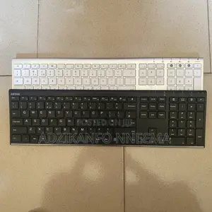 Wireless Rechargeable Ultra Slim Full Size Keyboard