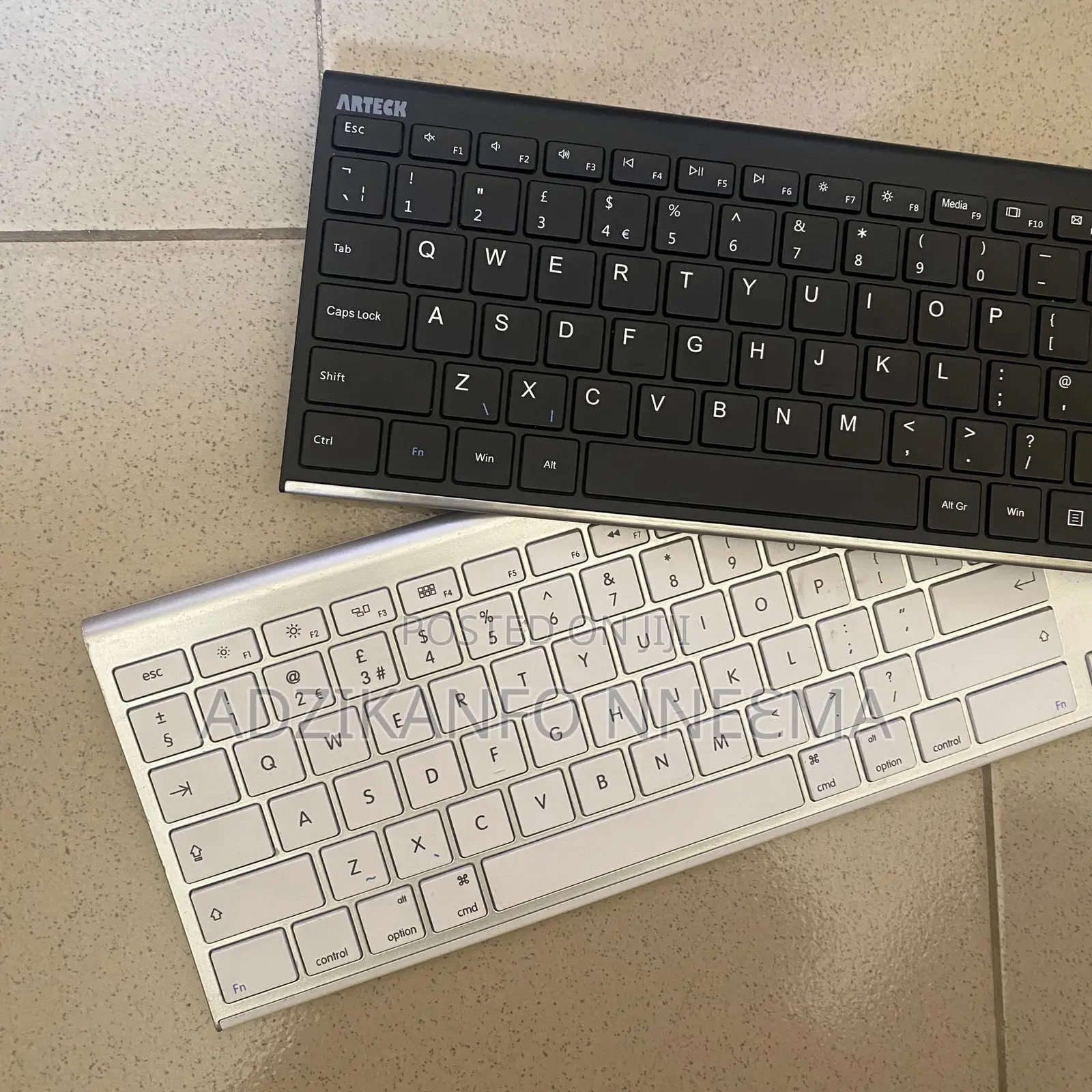 Wireless Rechargeable Ultra Slim Full Size Keyboard