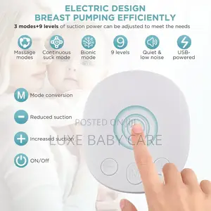 Breast Pump, Double Electric Breast Pump Anti-Overflow.