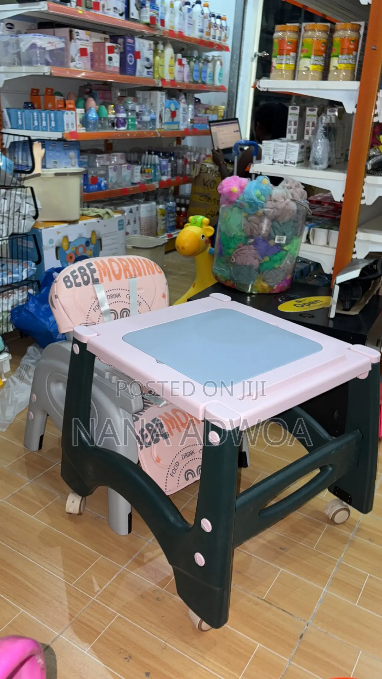 2 in 1 Baby Eating High Chair