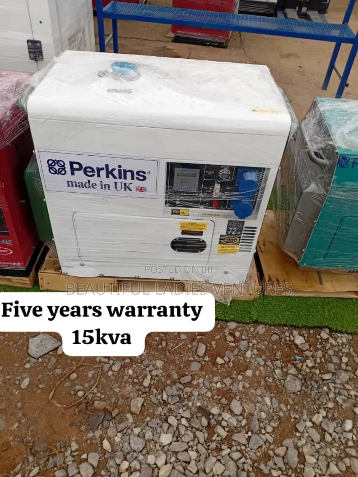 Carbon Neutral Perkins Diesel Generator 15kva Electric Start