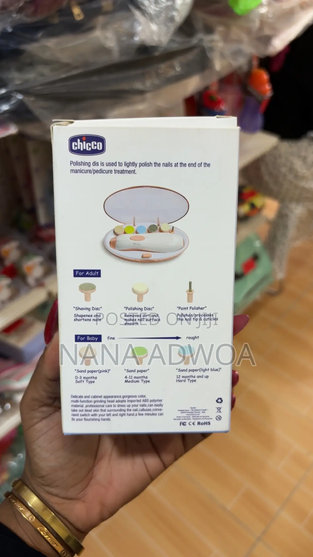 Chicco Electric Nail Trimmer