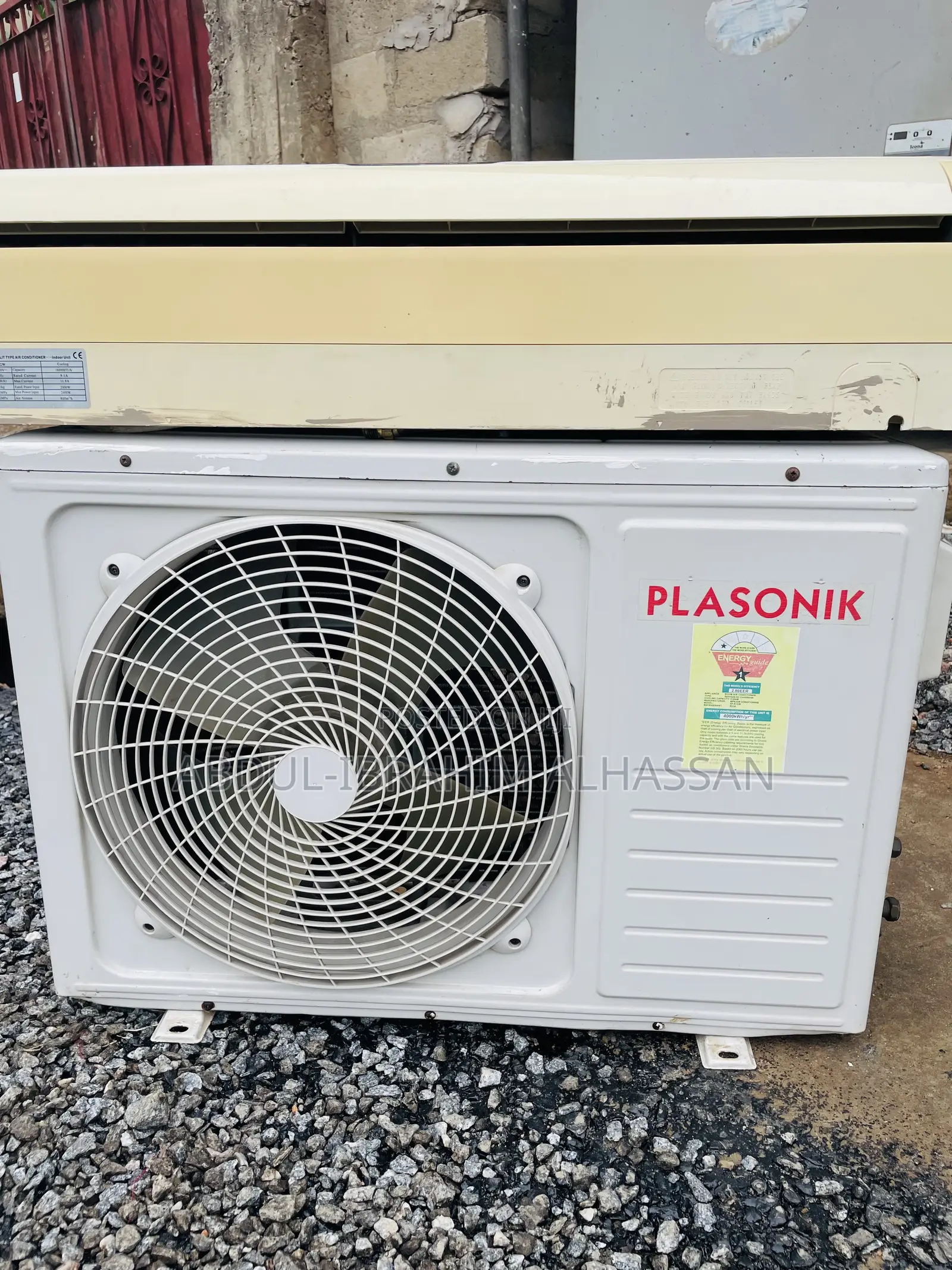 Plasonik a/C (2.0hp). Gas Already Filled