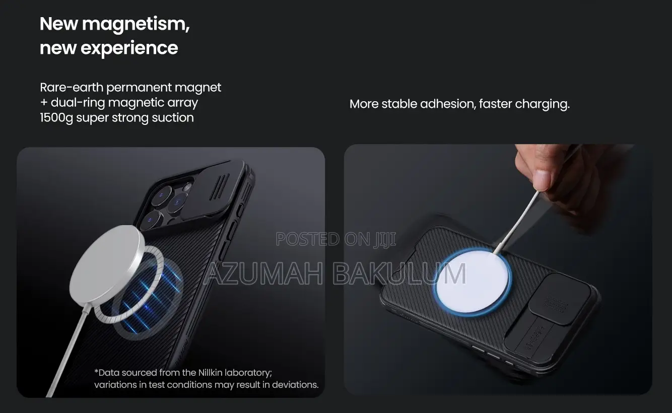 iPhone 16 Pro Max / 16 Pro Nillkin Camshiled Magnetic Case
