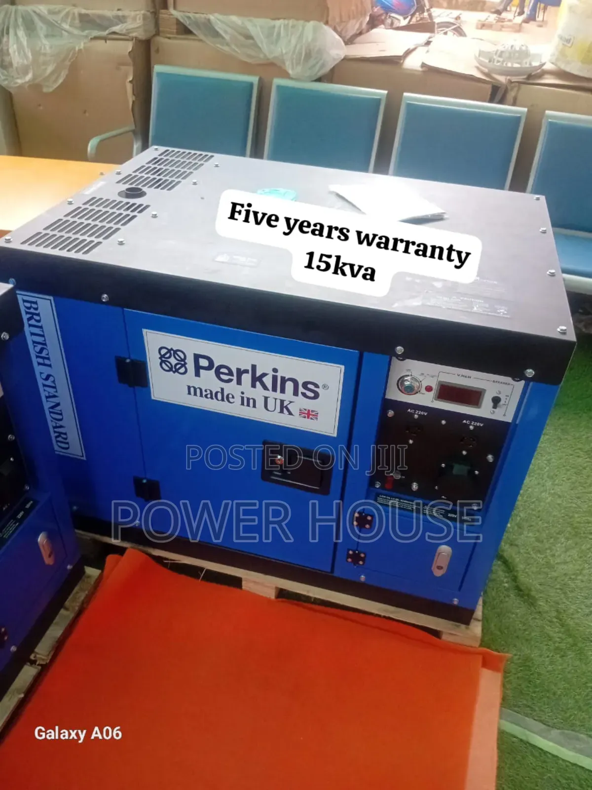 British Standard Perkins 15kva Diesel