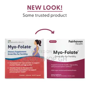 Myo-Folate for Female Fertility- Myo-Inositol + Methylfolate