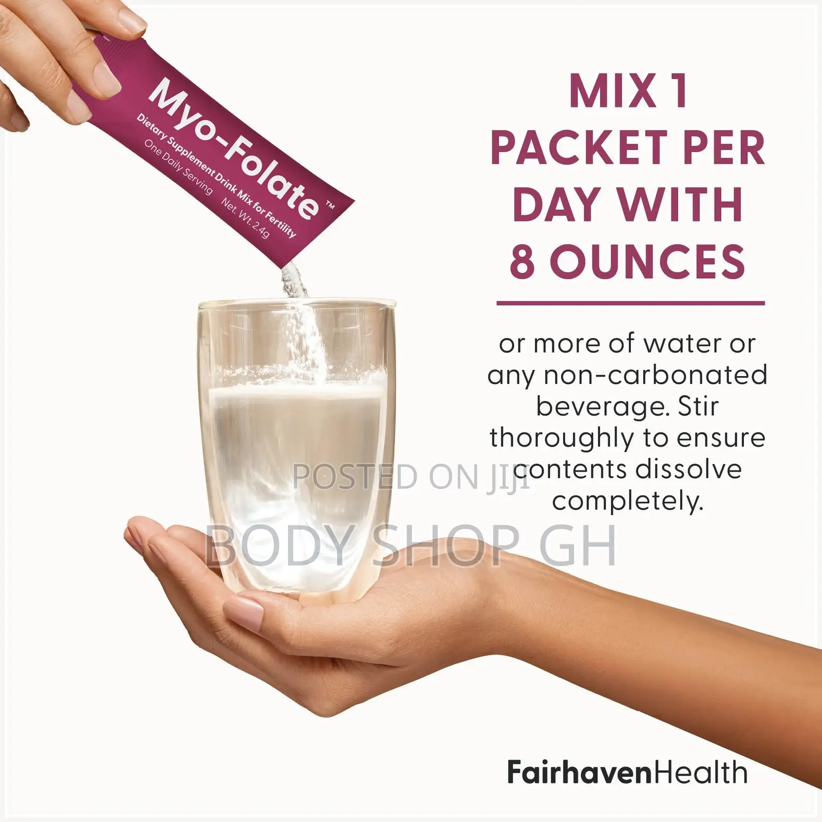 Myo-Folate for Female Fertility- Myo-Inositol + Methylfolate