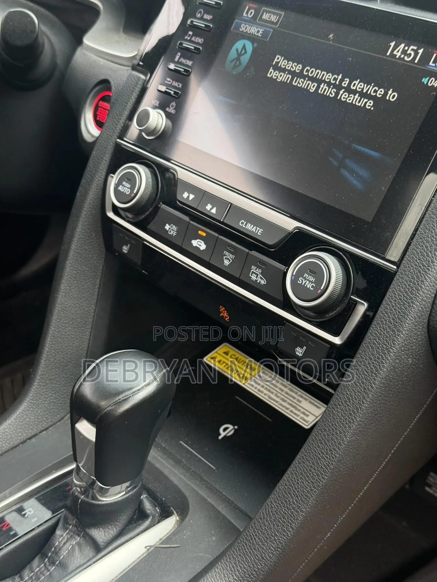 Honda Civic Touring Sedan 2020 Blue