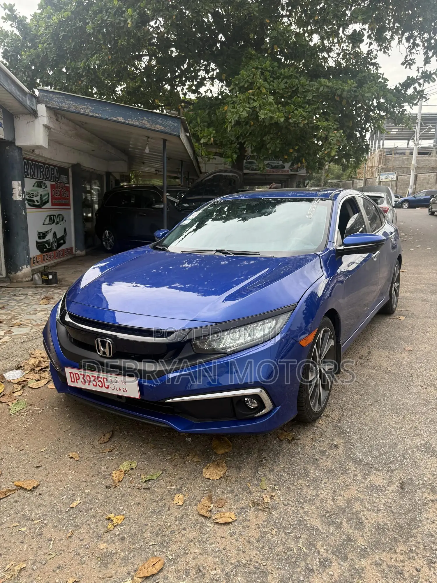 Honda Civic Touring Sedan 2020 Blue