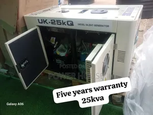 High Uptime 25kva Uk Diesel Generator