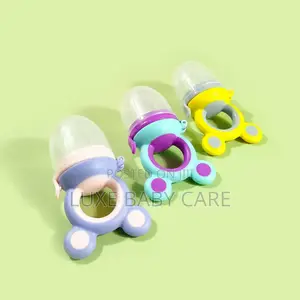 Baby Silicone Food Feeder Fruit Nibbler Cartoon Shape