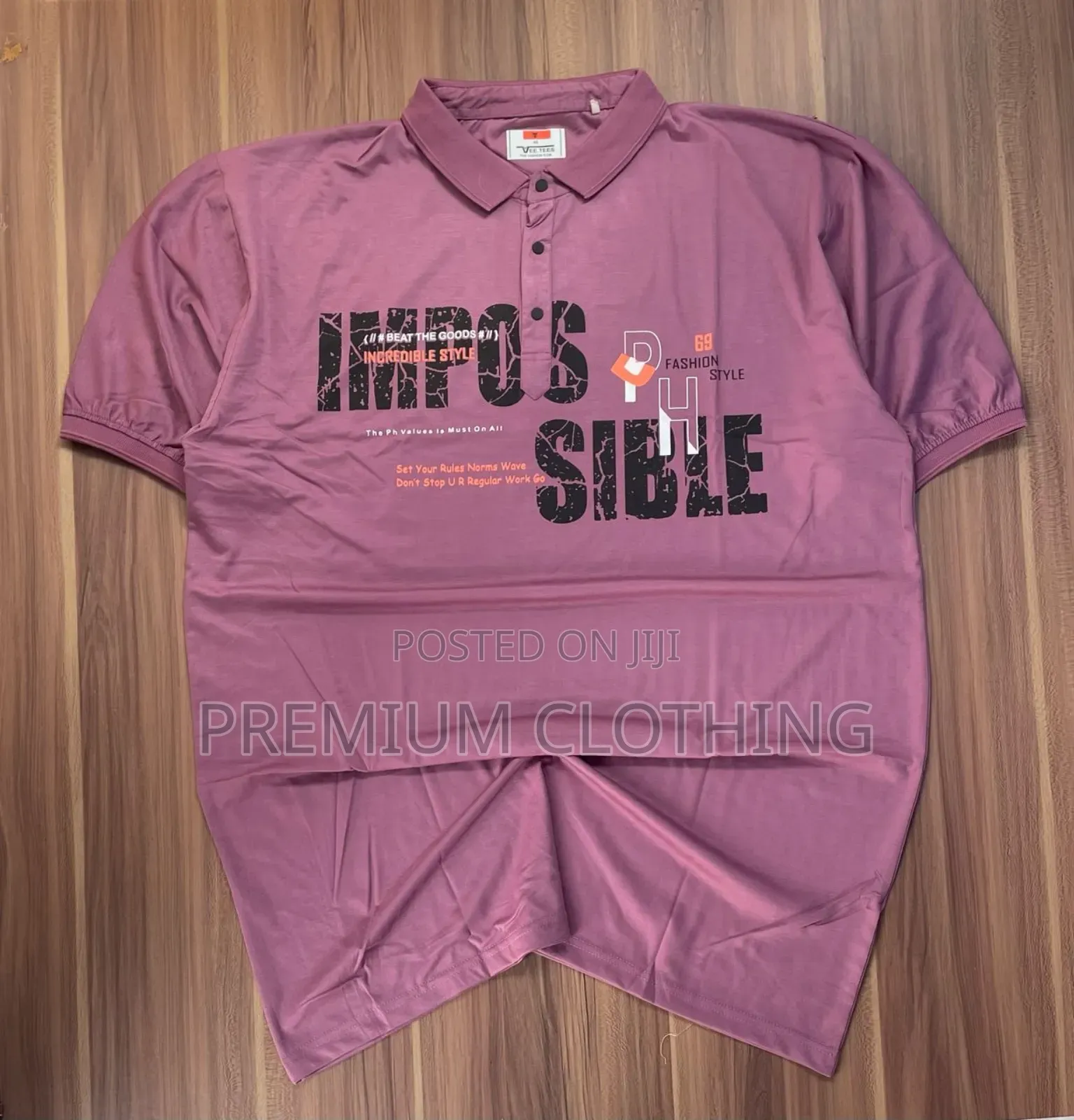 Men Big Size Club T Shirt Available
