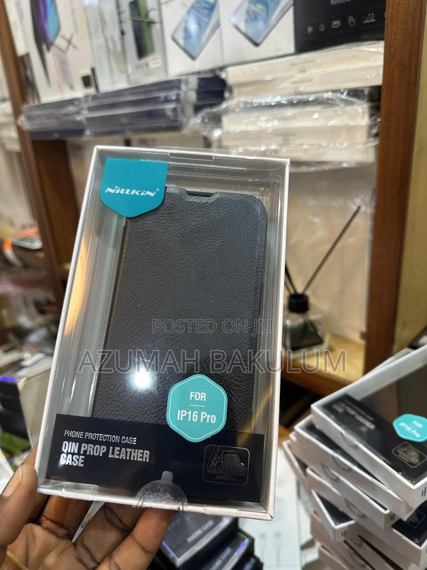 iPhone 16 Pro Max / 16 Pro Nillkin Qin Prop Leather
